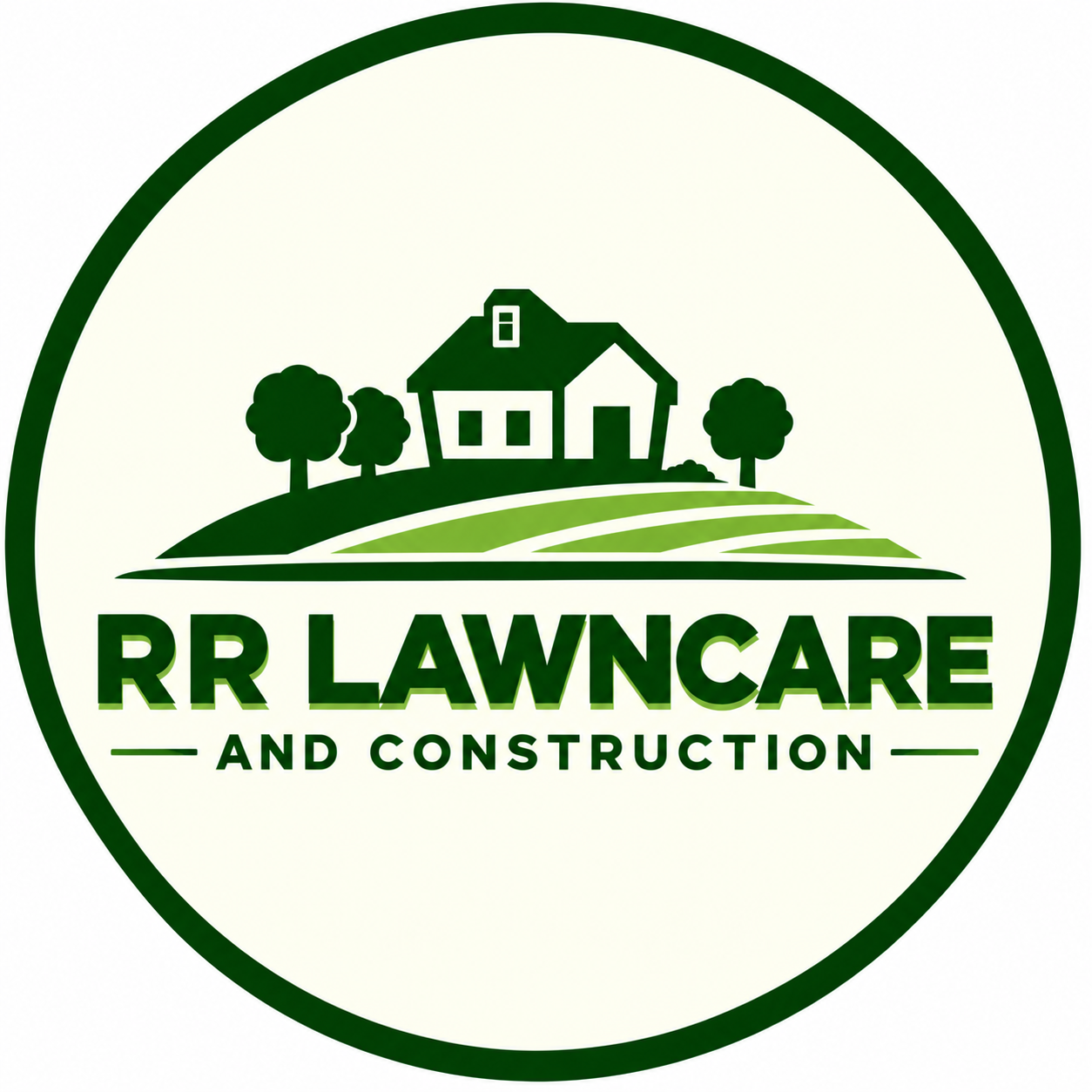 R & R Lawncare and Construction logo